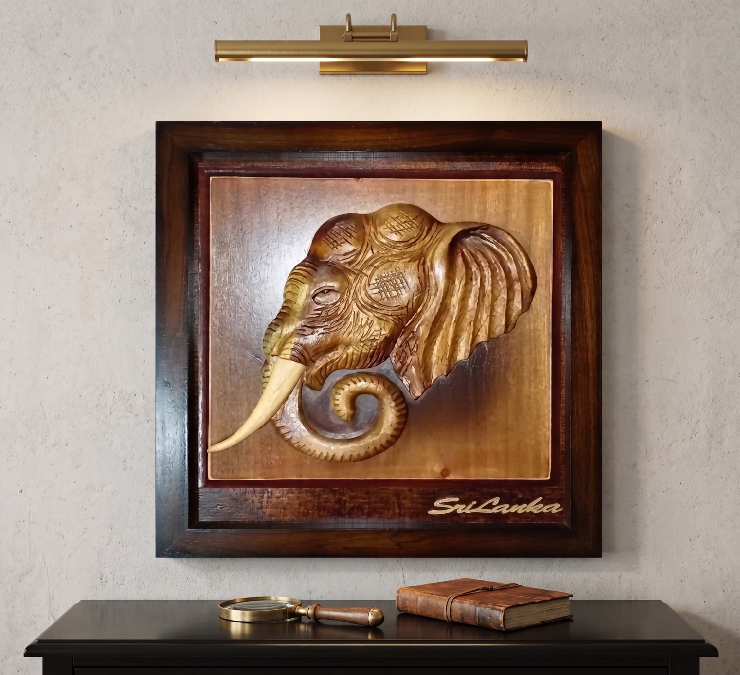SPUN ELEPHANT TRUNK SCENE view 2