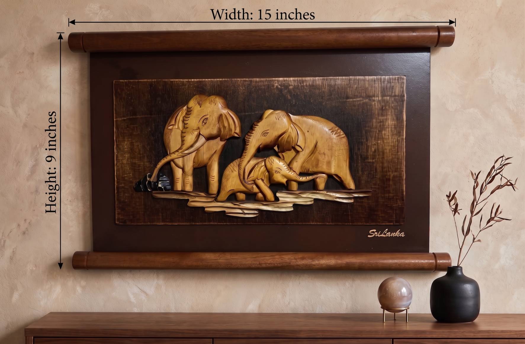 BRASS ELEPHANT TRIO view 3