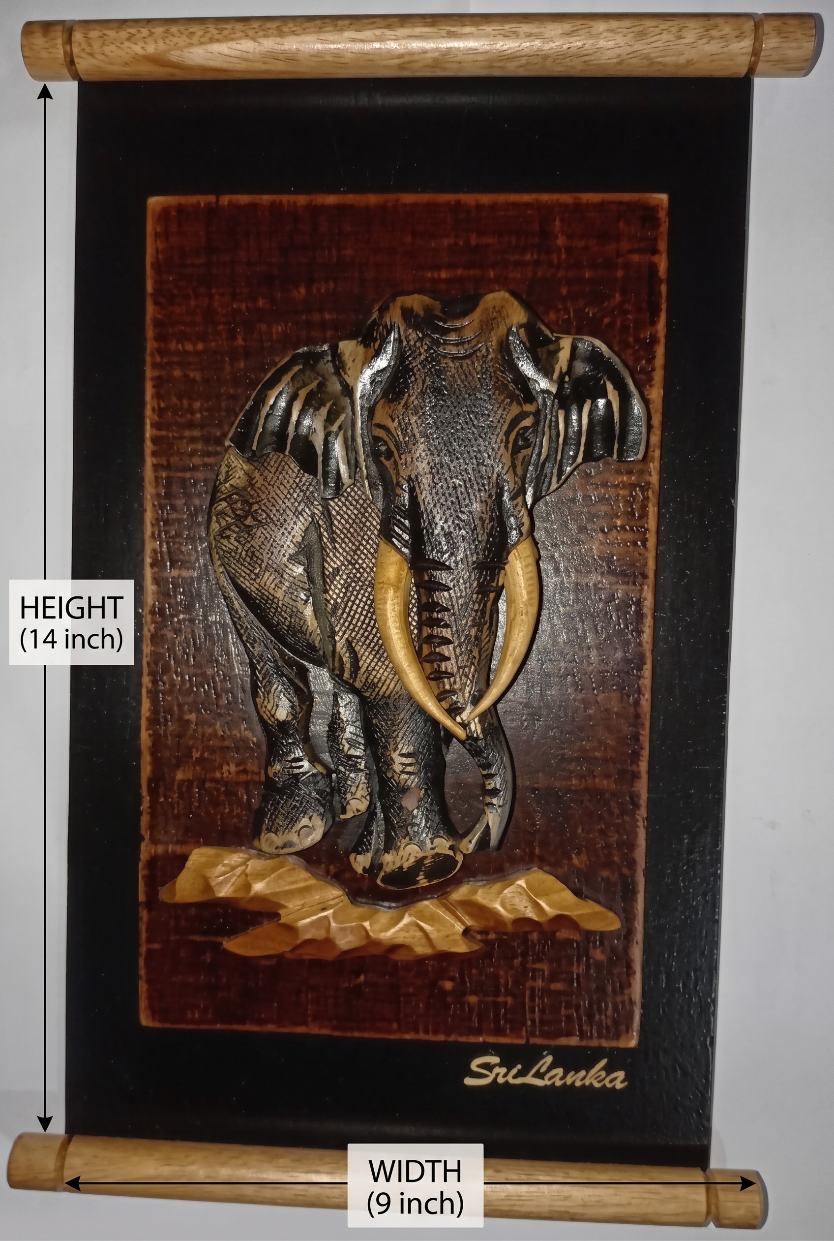ELEPHANT WITH TUSK 04 view 2