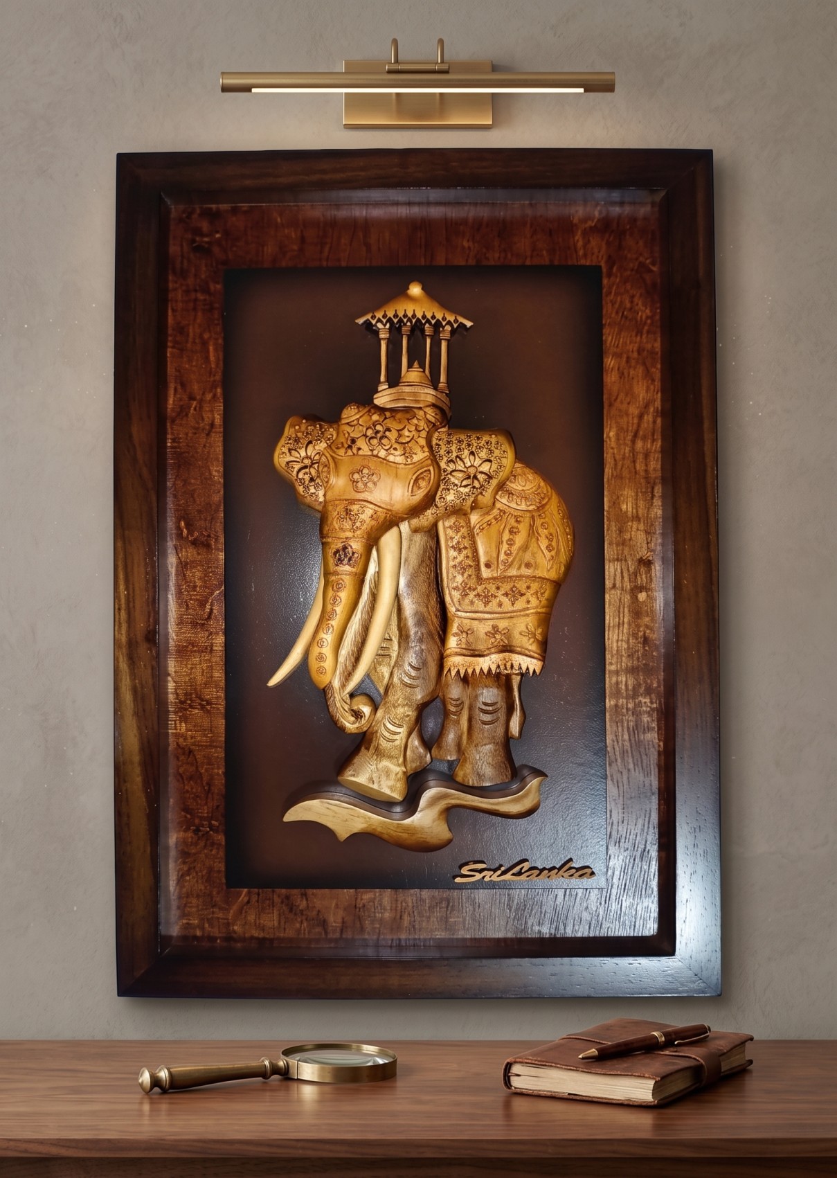 THE ELEPHANT CARRYING THE RELIC SHIELD (2) view 2